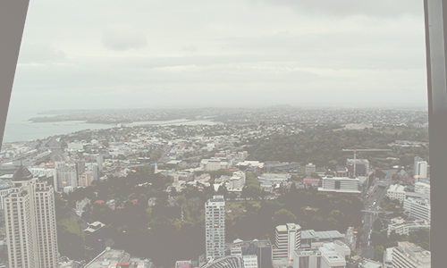 Auckland bei Nacht